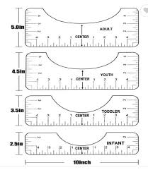 8pcs Clothing Ruler